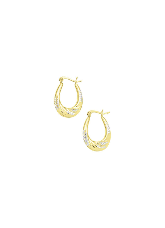 Oorringen zilver 925/- 