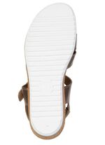 ELENA EDEN, comfortabele damessandalen, breedte H, met uitneembaar voetbed BRONZE-GOLD