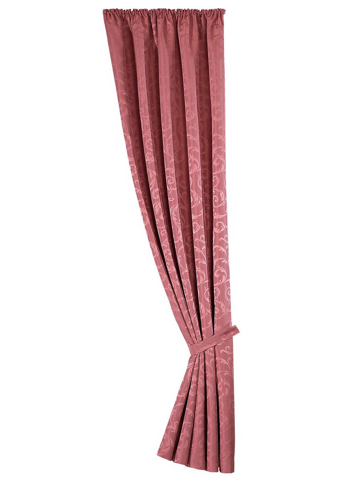 Hoogwaardige jacquardgordijnenset AARDBEI