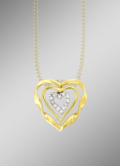 Hanger met hartjesversiering  Hanger met hartjesversiering