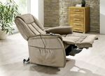 Tv-fauteuil met motor en opstahulp 