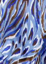 Shirt met strass-versiering op de voorkant 