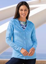 Vest in een mix van patronen 