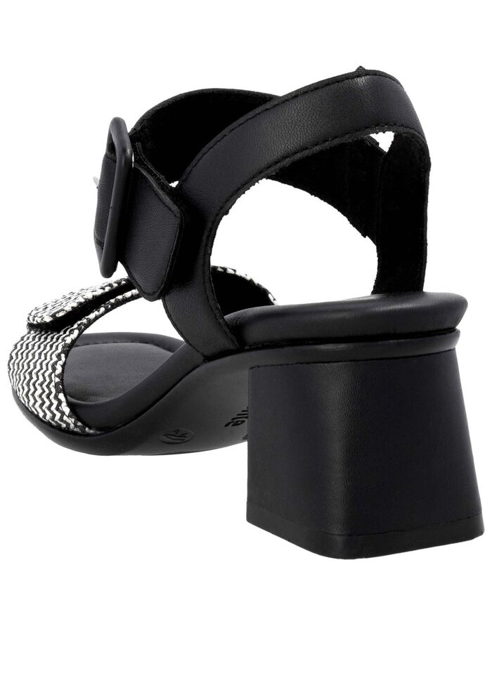 Remonte sandalen met gevlochten details 