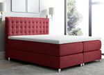 Boxspringbed met topmatras ROOD
