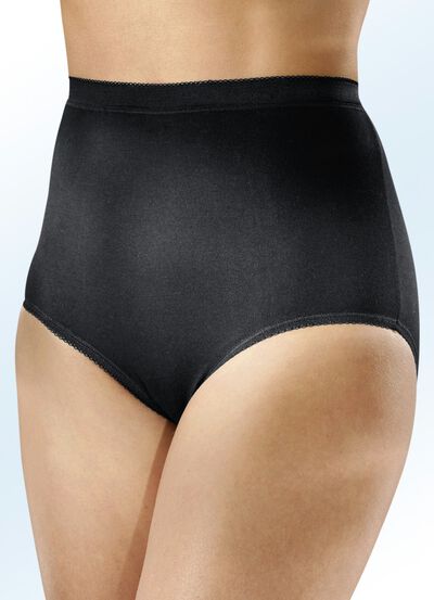 Set van vijf slips met elastische tailleband 