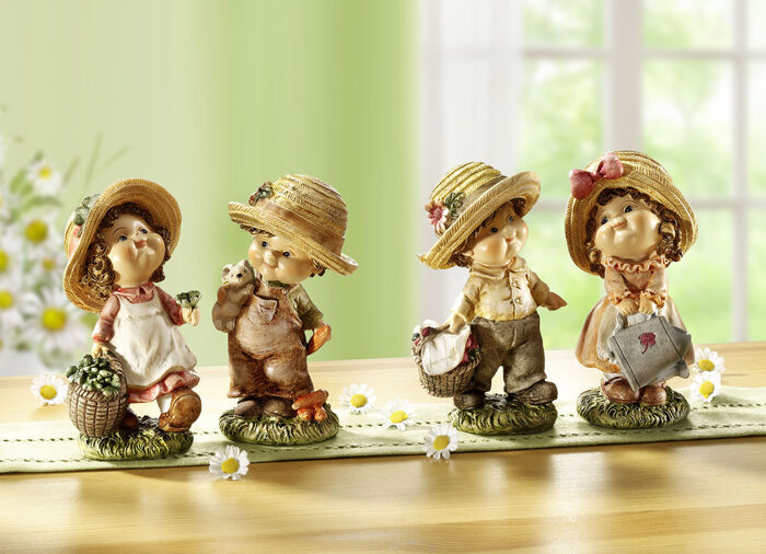 Tuinkinderen, set van 2 KLEURRIJK