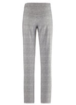 Broek met het nieuwste Glencheck-design ZWART-ECRU