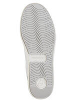 Remonte sneakers gemaakt van nappa- en suèdeleer met metallic afwerking BLAUW-WIT-ZILVER