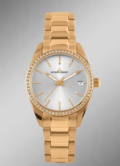 Jacques Leman quartz dameshorloge 