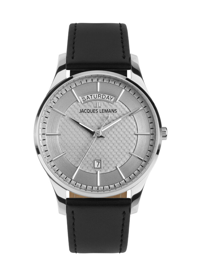 Jacques Lemans quartz herenhorloge 