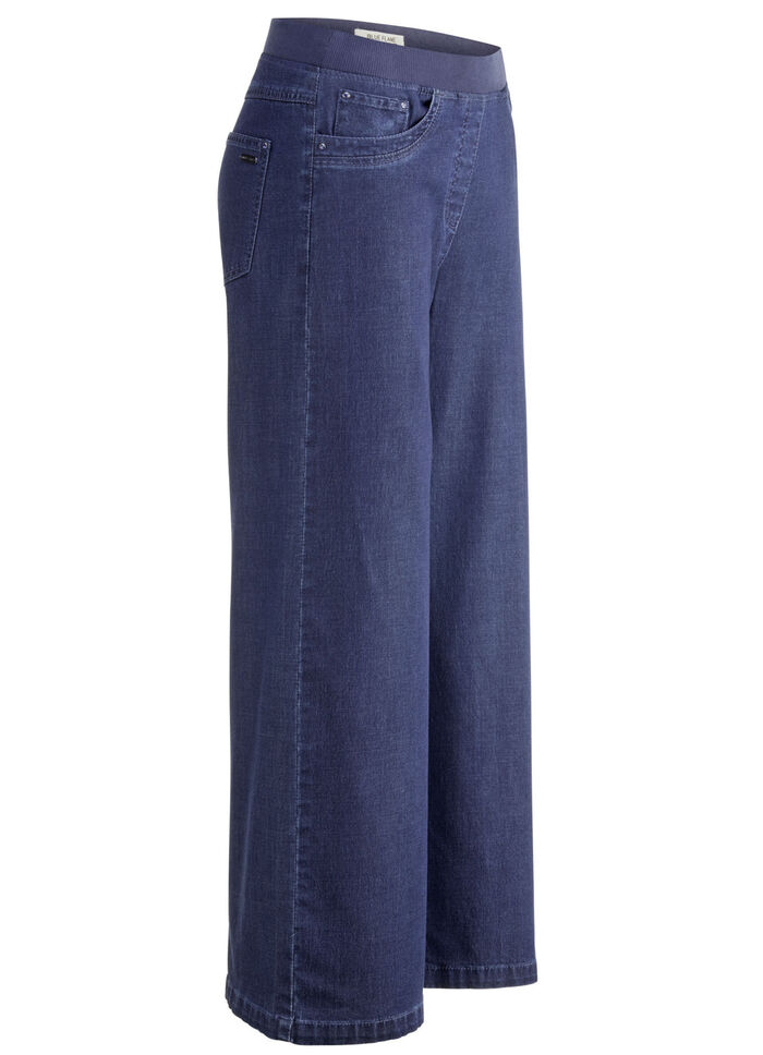 Culottes in 5-pocketsmodel JEANSBLAUW