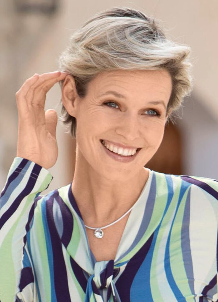 Ketting met leren koord 