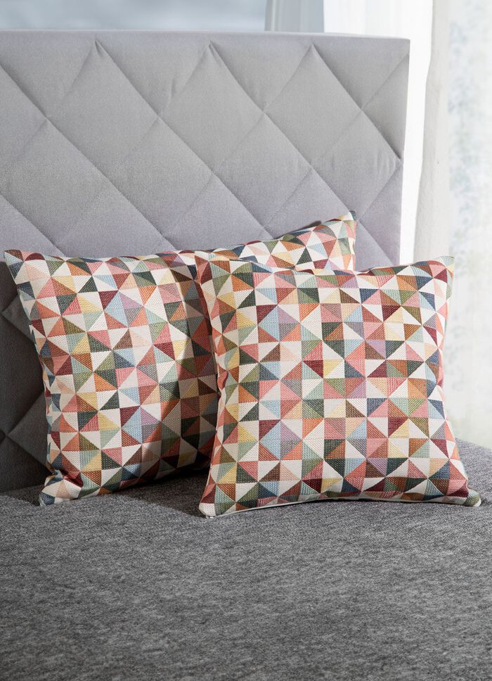 Jacquard kwaliteit kussensloop KLEURRIJK