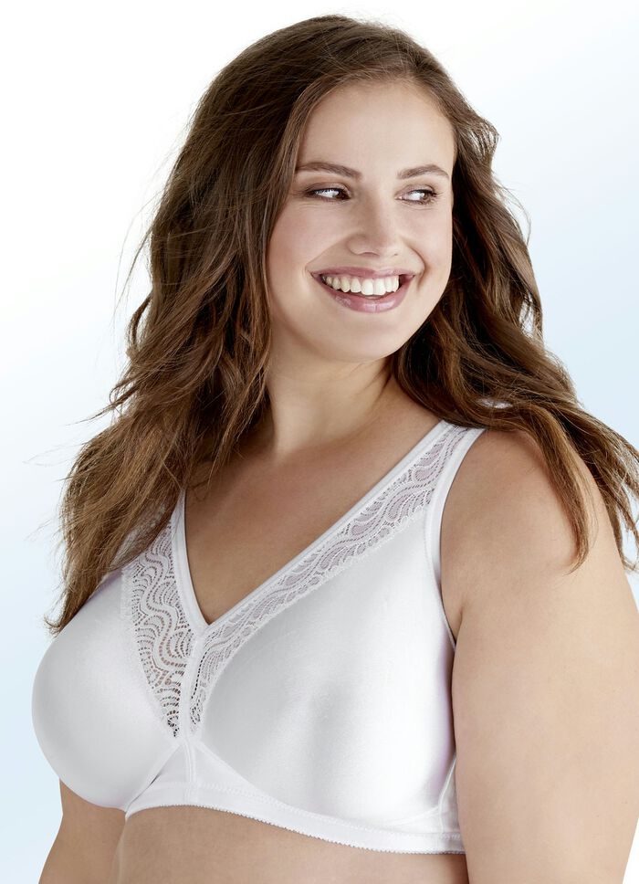 Swegmark of Sweden two-pack bh met kanten inzetstukken 1X MARINE, 1X WEISS