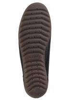 Waldl&auml;ufer, comfortabele damespantoffels, breedte H, met uitneembaar voetbed ZWART