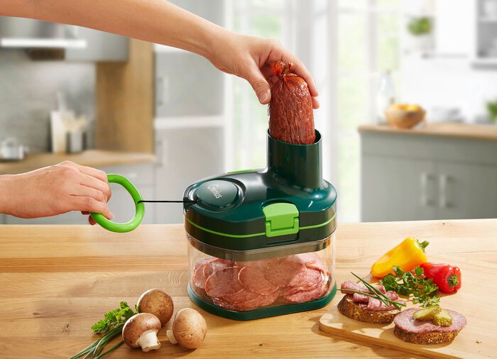 Genius Nicer Dicer Pegasus voor raspen en snijden zonder elektriciteit 