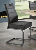 Stoelset van 4 ANTRACIET