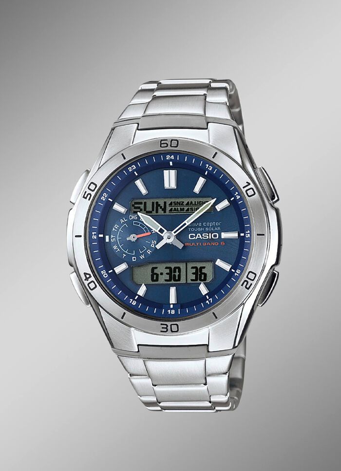 Casio radiogestuurd solar herenhorloge 