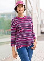 Trui met een mix van patronen in een strependessin 