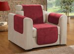 Fauteuil- en bankbeschermer met vlekbescherming en antislipcoating 