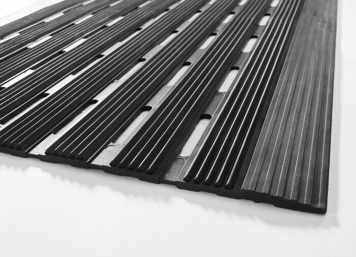 Weerbestendige rubberen deurmat 