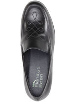 ELENA EDEN pantoffels met decoratief quiltwerk ZWART