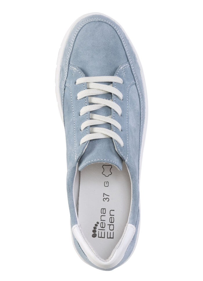 ELENA EDEN veterschoenen gemaakt van suède BLAUW