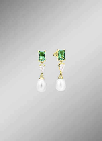 Elegantie in beweging &ndash; oorbellen met parels en kristalglans 