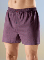 Set van vier boxershorts met knoopsluiting 