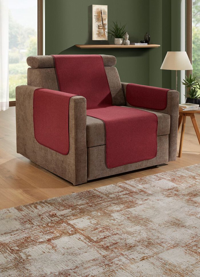 Bank- en fauteuilbeschermers met antislipcoating 