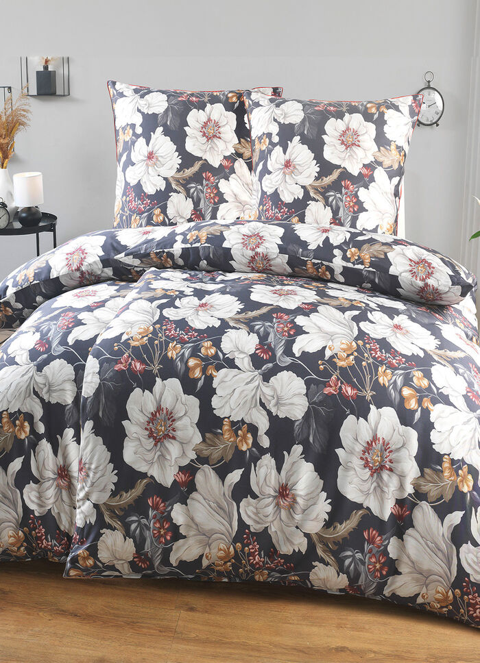 Digitaal bedrukte beddengoedset van Irisette ZWART