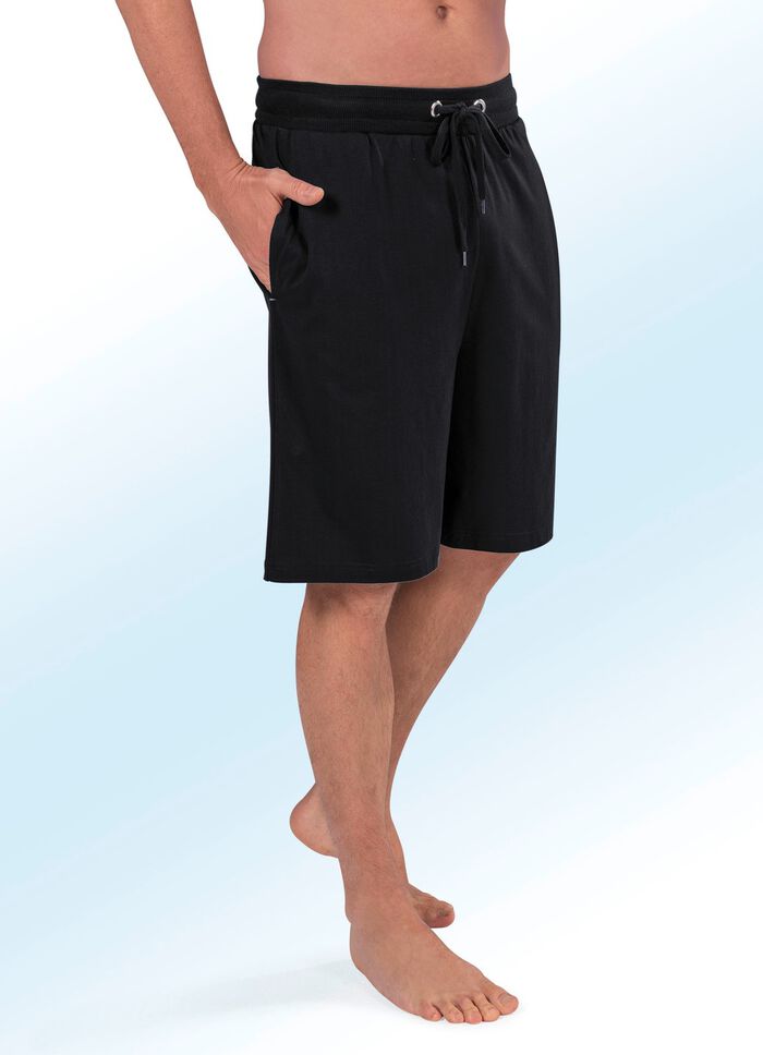 Set met twee pyjama- en vrijetijdsbroeken, knielang 