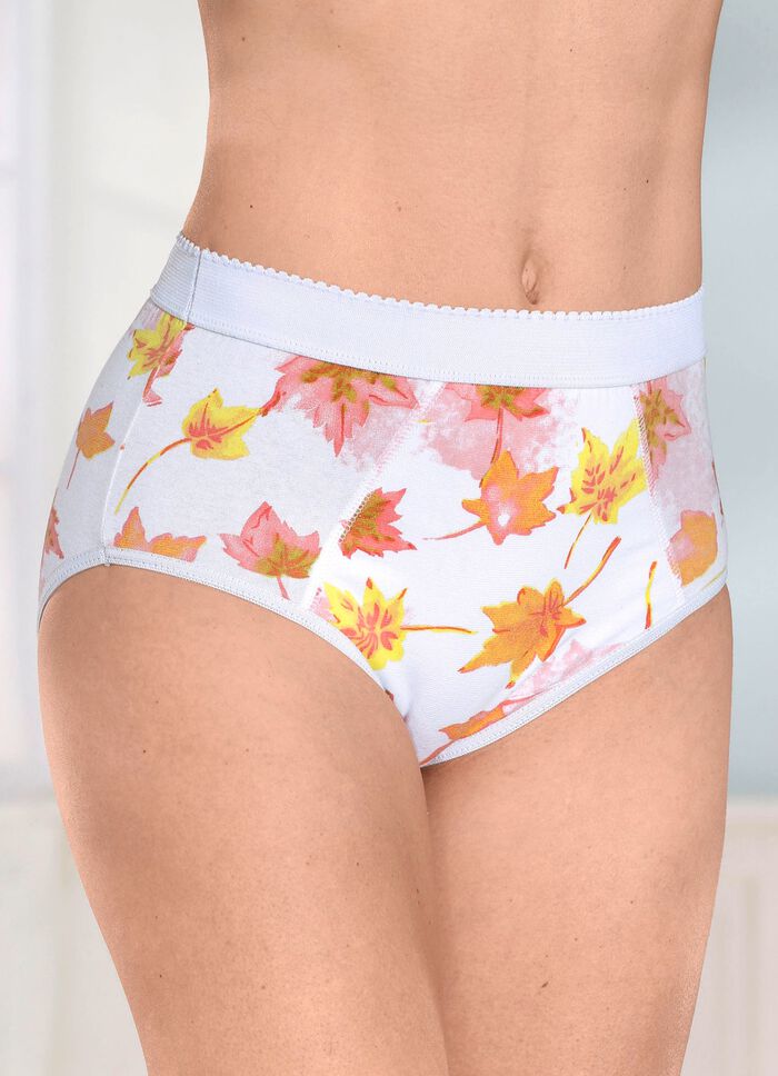 Vijfpack corrigerende slips met verstevigde buikzone 