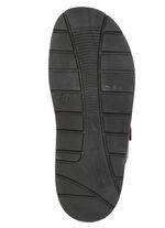 GINO GALANTE, klassieke herenklompen, gemaakt van leer KASTANIE