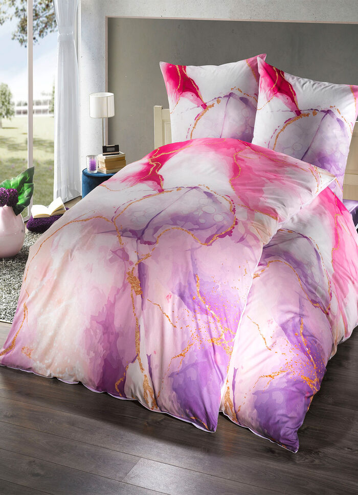 Zachte renforcé beddengoedset van Florella FRAMBOOS