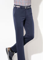Broek "Brühl" met riem in 3 kleuren MARINE