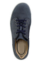 GINO GALANTE veterschoen gemaakt van het beste rundnubuckleer MARINE