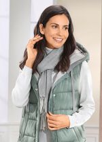 Sjaal met visgraatmotief 