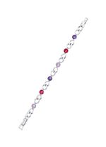 Roze kristallen armband 