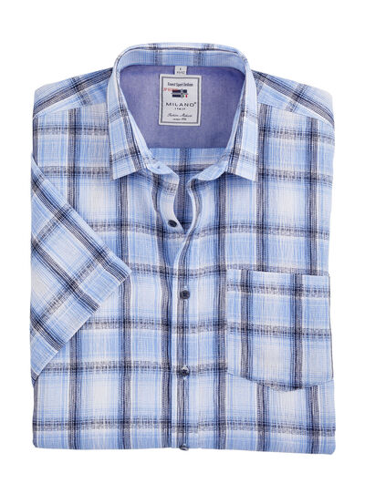 Geruit overhemd van "Milano Italy" in 3 kleuren 