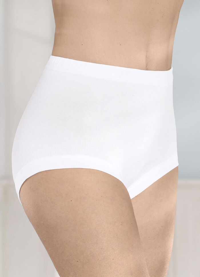 Viania vijfpack slips met elastische tailleband 