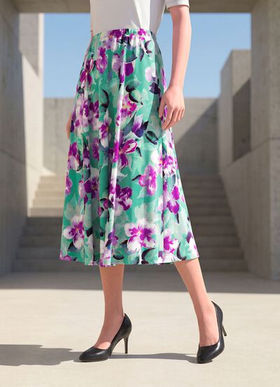 Rok in comfortabele slip-on-stijl 