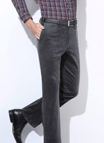 Corduroy broek met elastische tailleband in 3 kleuren 