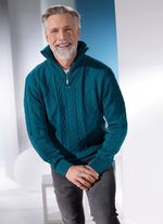 Troyer met korte ritssluiting in 3 kleuren 