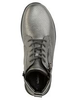 Waldl&auml;ufer, comfortabele dames enkellaarsjes, winterschoenen, breedte H, gemaakt van hertenleer 