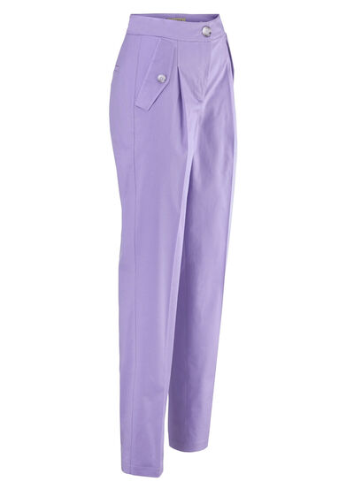 Broek met sportieve chic 