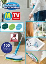Hurricane Floating Mop draadloze roterende mop 