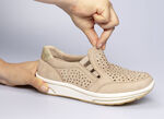 Comfortabele lage schoen met zachte zool