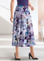 Rok met bloemenmotief 